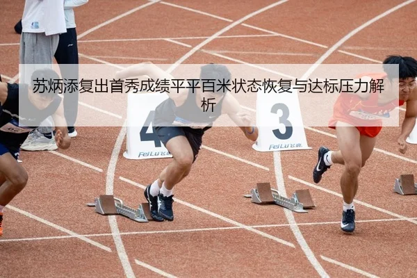 苏炳添复出首秀成绩平平百米状态恢复与达标压力解析